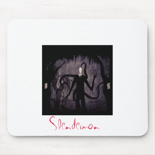 Mousepad Slenderman マウスパッド (正面)
