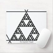 Mousepad Triângulo de Sierpiński マウスパッド (マウス)