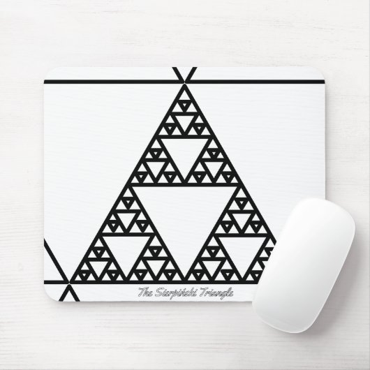 Mousepad Triângulo de Sierpiński マウスパッド (マウス)