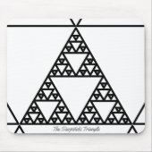 Mousepad Triângulo de Sierpiński マウスパッド (正面)