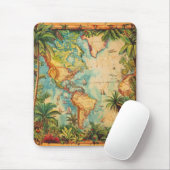 Mousepad-Vintage Atlas Collection Mousepad マウスパッド (マウス)