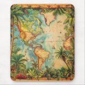 Mousepad-Vintage Atlas Collection Mousepad マウスパッド (正面)