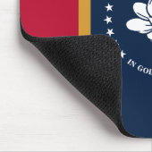 Mousepad with Flag of Mississippi State, USA マウスパッド (コーナー)