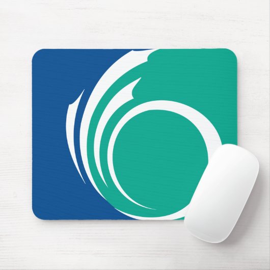 Mousepad with Flag of Ottawa, Canada マウスパッド (マウス)