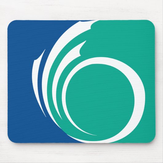 Mousepad with Flag of Ottawa, Canada マウスパッド (正面)