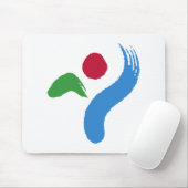 Mousepad with Flag of Seoul, South Korea マウスパッド (マウス)