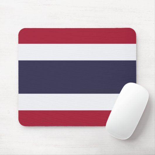 Mousepad with Flag of Thailand マウスパッド (マウス)