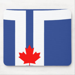 Mousepad with Flag of Toronto, Canada マウスパッド