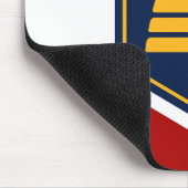 Mousepad with Flag of Utah, USA マウスパッド (コーナー)