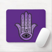 Mousepad with Hamsa Hand design マウスパッド (マウス)