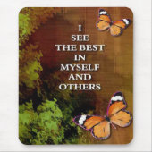 mousepadsをベスト断言意欲を起こさせること マウスパッド (正面)