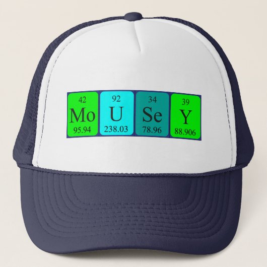 Mouseyの定期的なテーブル名hat キャップ (正面)
