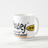 Mouseyドット・コムのマグは行きます コーヒーマグカップ (正面右)