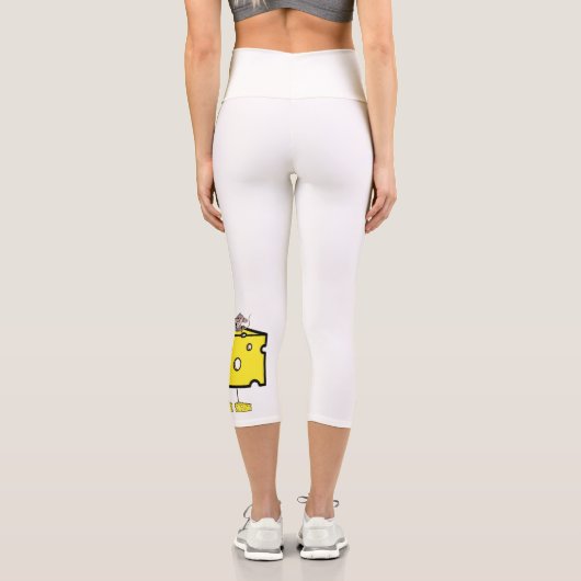 Mousey Cheesy Music、High Waested Yoga Capris カプリレギンス (裏面)