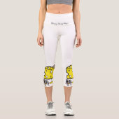 Mousey Cheesy Music、High Waested Yoga Capris カプリレギンス (正面)