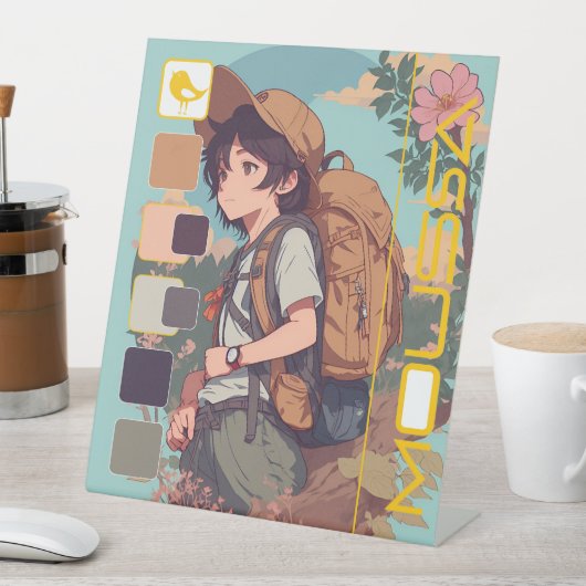 MOUSSA  PEDESTAL SIGN 台座サイン (インサイチュ)