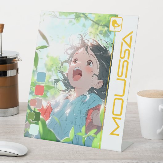 MOUSSA PEDESTAL SIGN 台座サイン (インサイチュ)