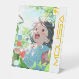 MOUSSA  PEDESTAL SIGN 台座サイン