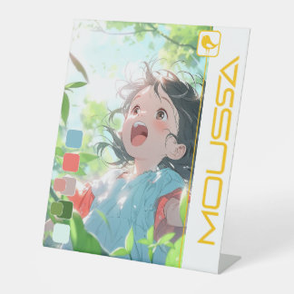 MOUSSA PEDESTAL SIGN 台座サイン