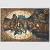 Mousseline Cute Fish Steampunk Hat Tissue paper 薄葉紙 (正面)