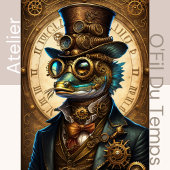 Mousseline Cute Fish Steampunk Hat Tissue paper 薄葉紙