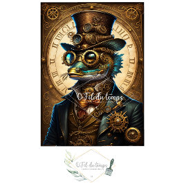 Mousseline Cute Fish Steampunk Hat Tissue paper 薄葉紙