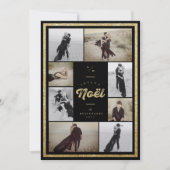 Mousseux Paillettes Joyeux Noëlの献立表の写真のd'or シーズンカード (正面)