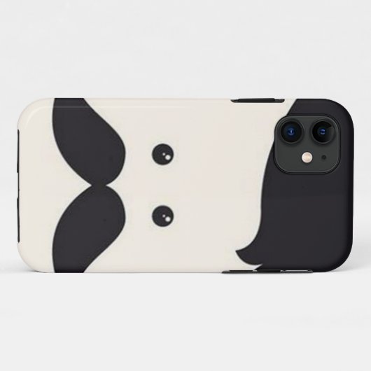 Moustache氏! Case-Mate iPhoneケース (裏面(横))