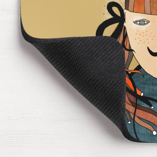 Moustache MousePad by Krize マウスパッド (コーナー)