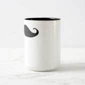 Moustache mug ツートーンマグカップ (中央)