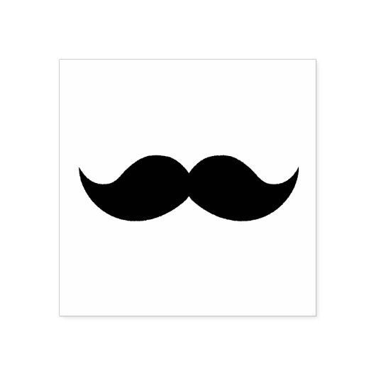 Moustache stamp ラバースタンプ (インプリント)