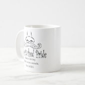 Moustachedのプライド コーヒーマグカップ (正面左)