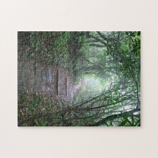 Moutainの月桂樹の道のパズル ジグソーパズル (横)