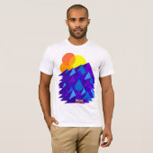 Moutainの範囲 Tシャツ (正面フル)