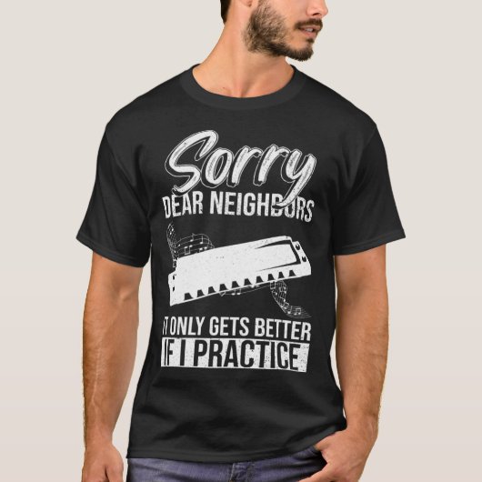 Mouth Harp And harmonicist Tシャツ (正面)