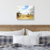 Mouth of the Seine at Honfleur by Claude Monet キャンバスプリント (インサイチュ (寝室))