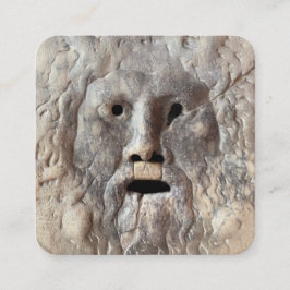 Mouth of Truth - La Bocca della Verità, Rome Italy エンクロージャーカード
