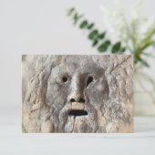 Mouth of Truth - La Bocca della Verità, Rome Italy 出欠カード (スタンド正面)