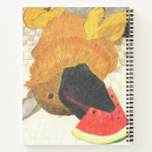 Mouth&Watermelon  ノートブック (裏面)