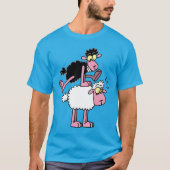 Mouton noir et saute-mouton tシャツ (正面)