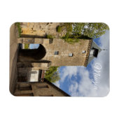 Mouzon Medieval Gatehouse, France マグネット (横)