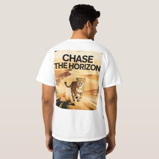Move Fast – Cheetah Speed Motivation Shirt Tシャツ (裏面フル)