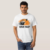 Move Fast – Cheetah Speed Motivation Shirt Tシャツ (正面フル)