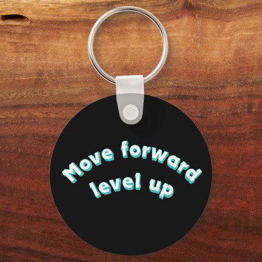 Move Forward Level Up キーホルダー (裏面)