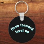 Move Forward Level Up キーホルダー (正面)
