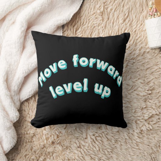 Move Forward Level Up クッション (ブランケット)