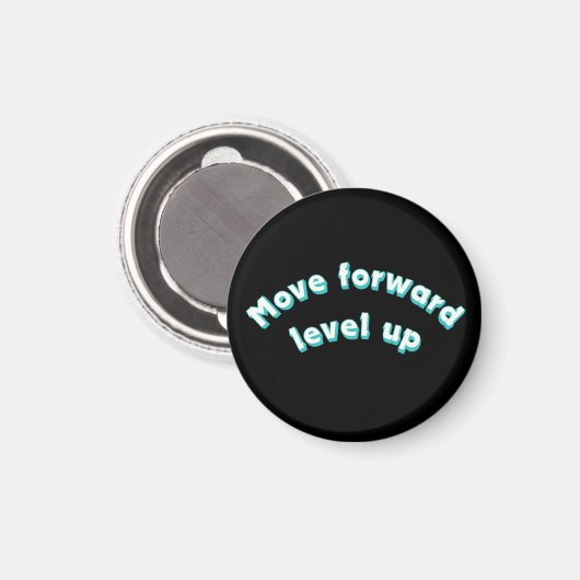 Move Forward Level Up  マグネット (正面/裏面)