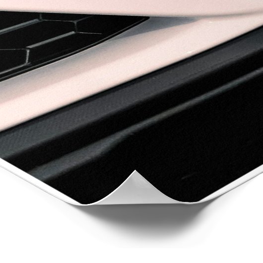 Move Forward Not Faster Car Quote Poster ポスター (角)