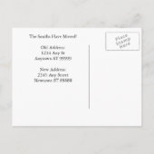Move In Ready – 住所おもしろいの変更 案内ポストカード (裏面)