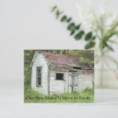 Move In Ready – 住所おもしろいの変更 案内ポストカード (スタンド正面)